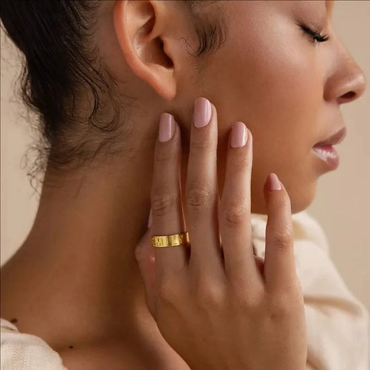 Personalized Name Ring