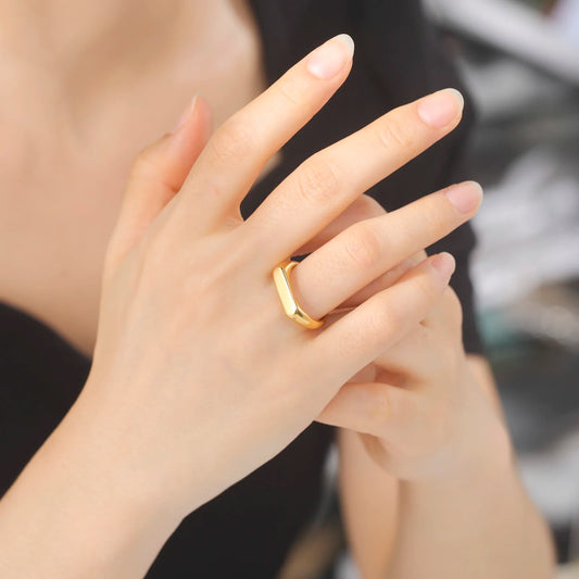 Engrave Name Personalized Finger Ring